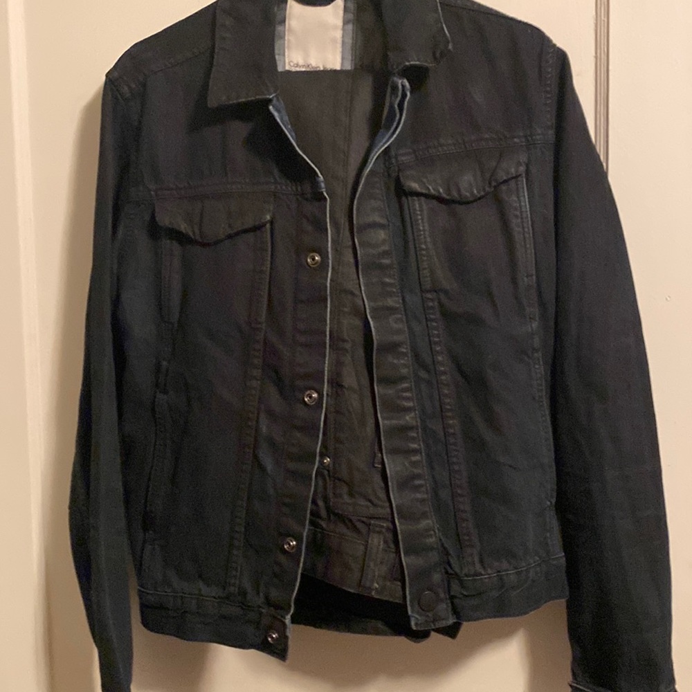 Men’s Calvin Klein Blue Jeans Jacket and Jeans set